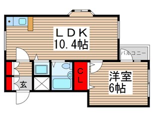 ペリエ柏の物件間取画像